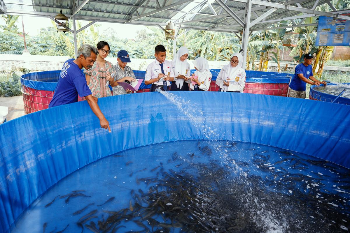 Foto 2 dari 8: Beri Pengalaman Berbeda, SMP Tara Salvia Ajak Siswa Belajar Di Kota Madiun