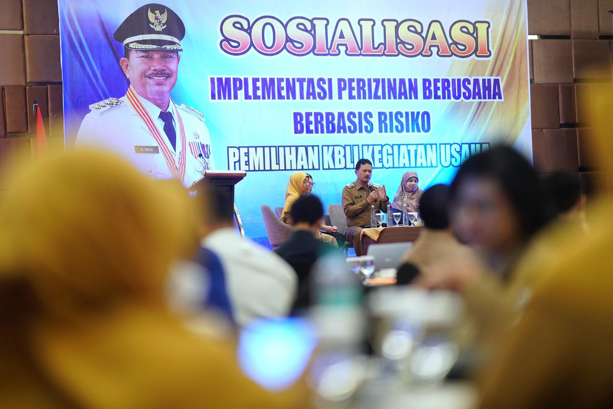 Gelar Sosialisasi Implementasi Perizinan Berusaha, Wali Kota Pesan Pengusaha Harus Paham Hak dan Tanggung Jawab