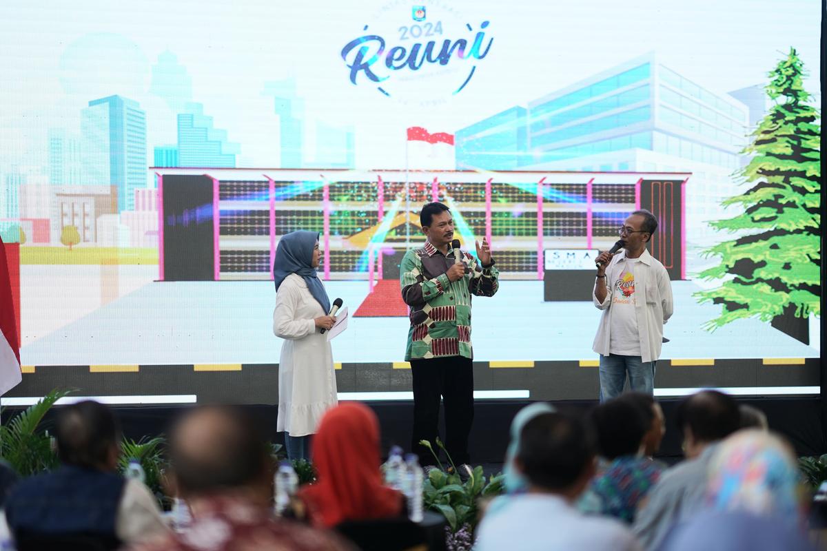 Hadiri Reuni Lintas Generasi Smasa, Jadi Ajang Bernostalgia Wali Kota