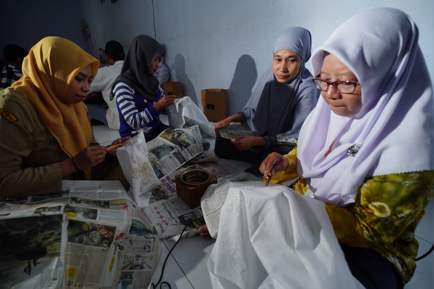 Foto 5 dari 7: Bekali Keterampilan dan Kemandirian Disabilitas, Dinsos Gelar Pelatihan Membatik