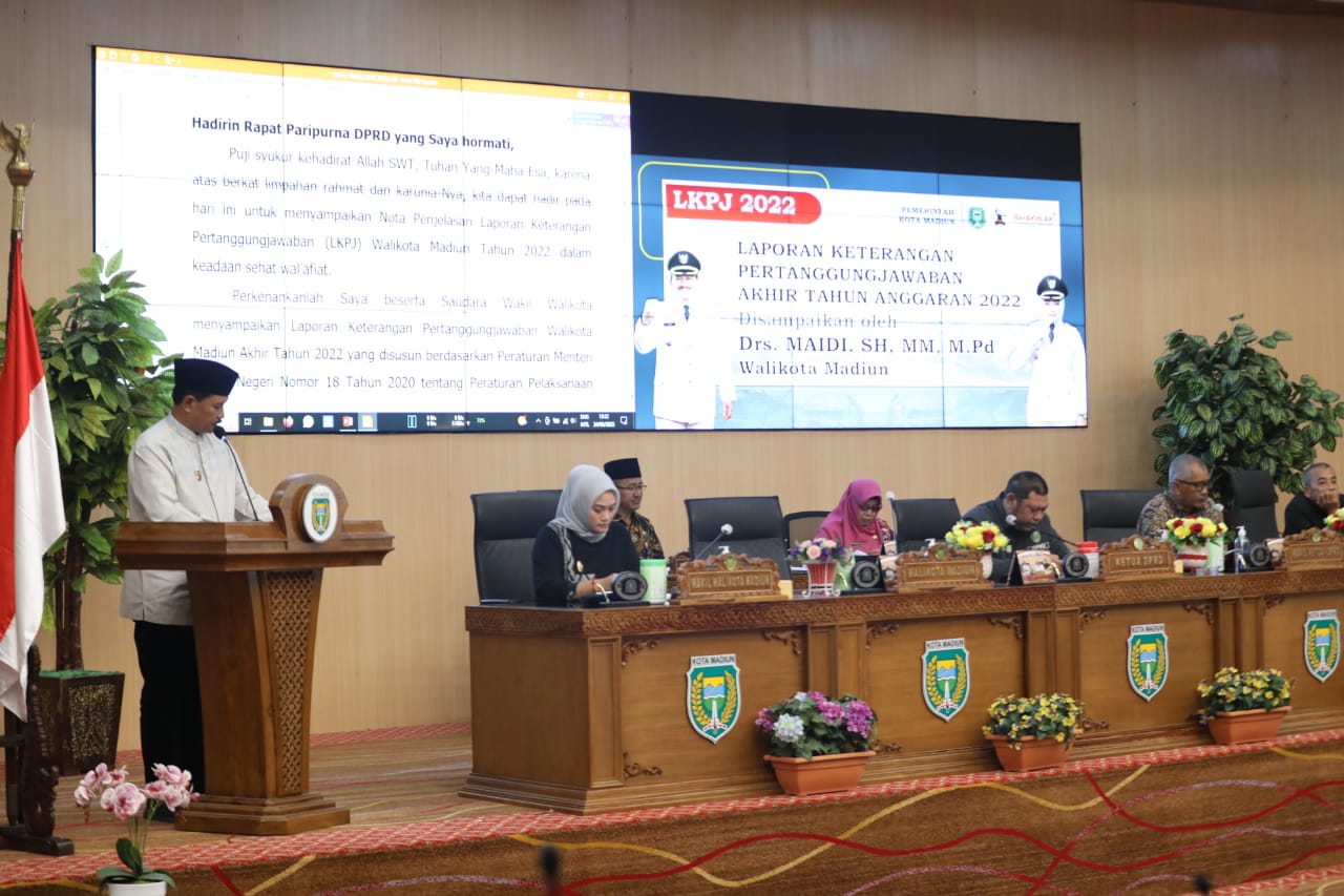 Foto 10 dari 11: Paripurna LKPj Wali Kota TA 2022, Penyerapan APBD Capai 88 Persen Lebih