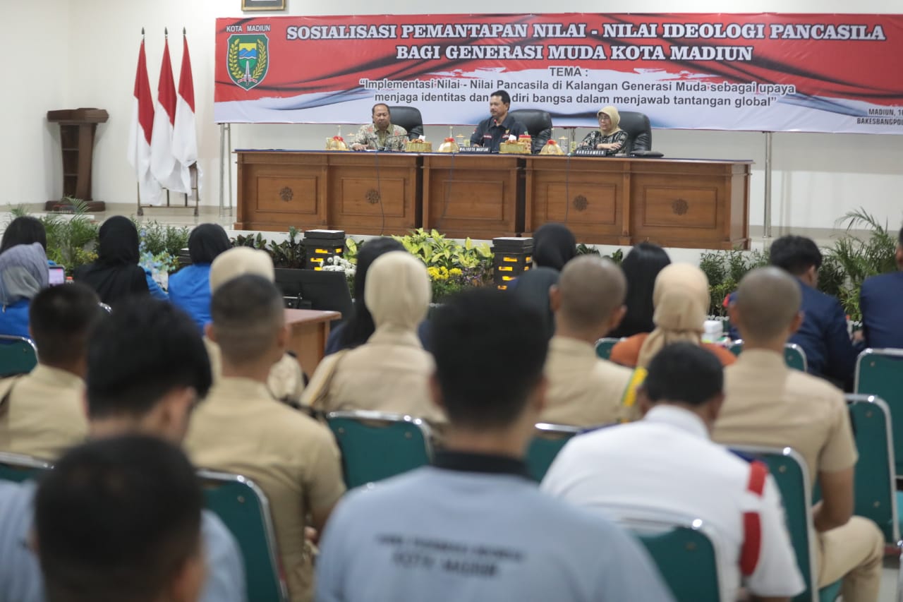 Foto 1 dari 4: Penanaman Ideologi Pancasila, Wali Kota Sosialisasikan Pada Generasi Muda
