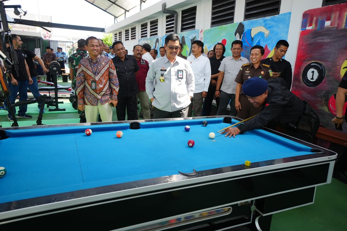 Foto 4 dari 4: Lapas I Madiun Kini Punya Sport Center, Jadi Sarana Rekreasi Warga Binaan
