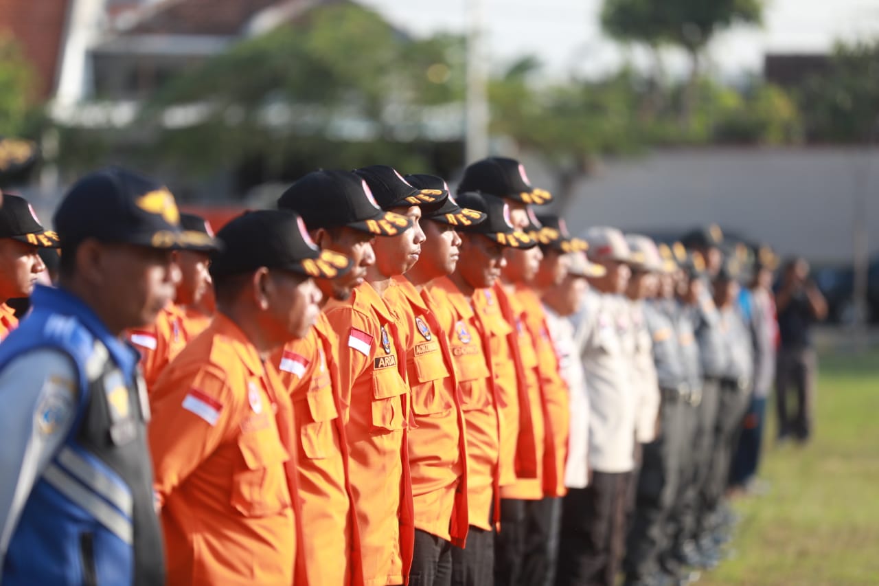 Foto 3 dari 12: Apel Siaga Bencana, Pj Wali Kota Imbau Tingkatkan Antisipasi