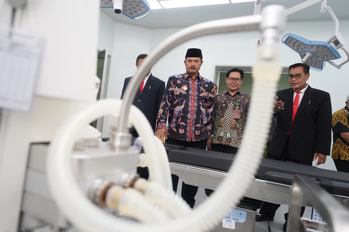 Foto 1 dari 7: Resmi Beroperasi, RS Darmayu Bisa Jadi Alternatif Rujukan Pelayanan Kesehatan Masyarakat Madiun Selatan