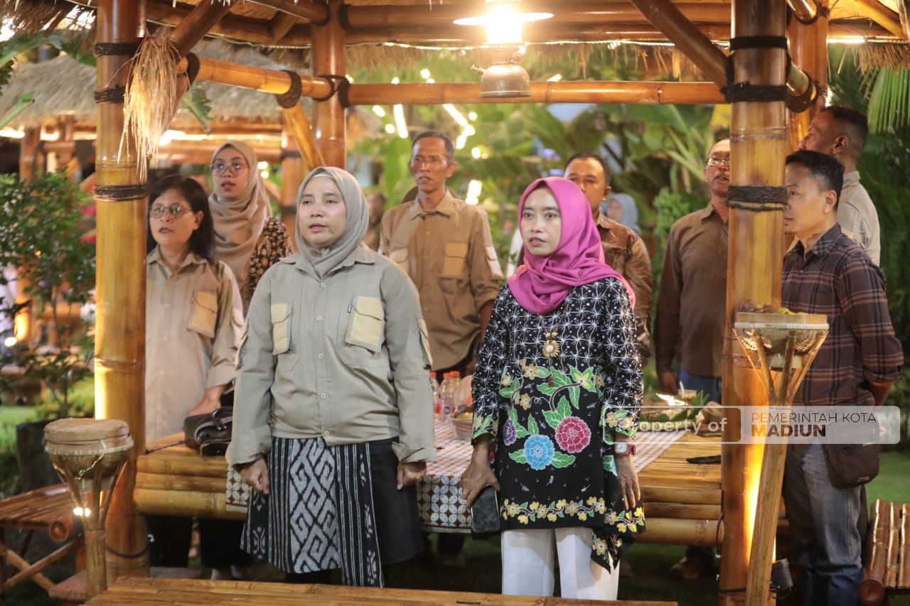 Foto 8 dari 13: Sambut Tim Verifikator Proklim, Wali Kota Optimis Kota Madiun Dapat Penghargaan Lagi