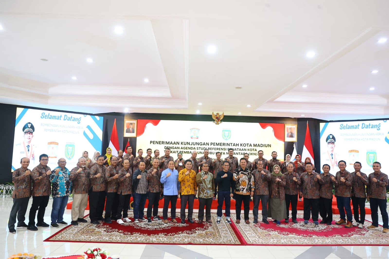 Foto 5 dari 6: Lawatan Kerja Ke IKN, Wali Kota Maidi Gelar Silaturahmi Dengan Wali Kota Balikpapan