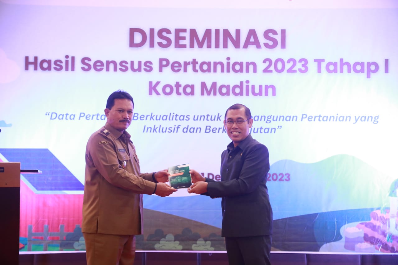 Foto 7 dari 8: Diseminasi Hasil Sensus Pertanian 2023, Wali Kota: Data Ini Acuan Kita Mengambil Kebijakan