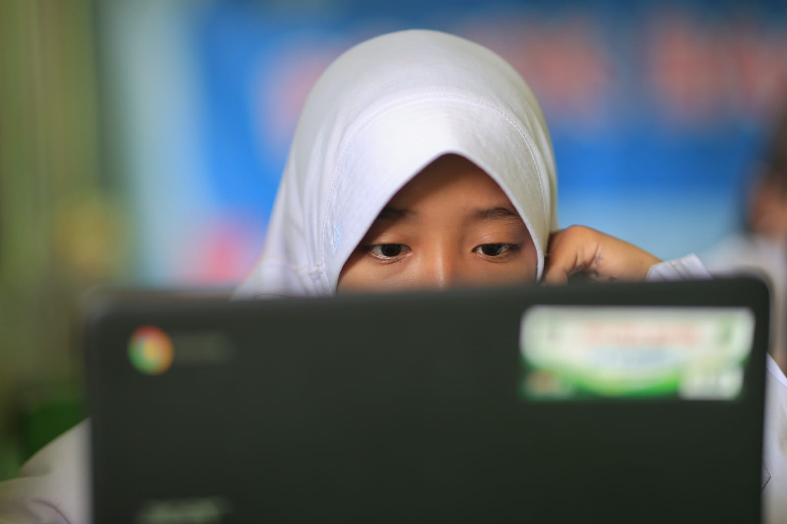 Foto 2 dari 4: Didukung Program Laptop dan Wifi Kota Pintar, ANBK di Kota Madiun Berjalan Lancar