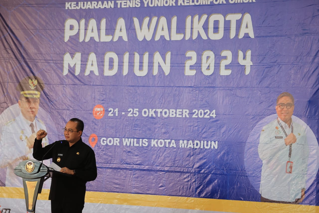 Foto 4 dari 9: Buka Kejurnas Tenis Yunior, Pj Wali Kota Harap Lahirkan Atlet Berprestasi