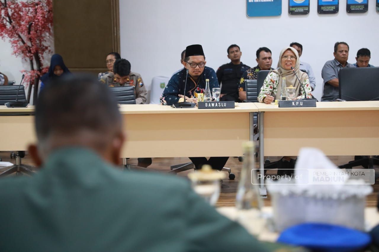 Foto 9 dari 12: Rakor Forkopimda Bahas Pemilu 2024, Wali Kota Tegaskan Aman Itu Mahal