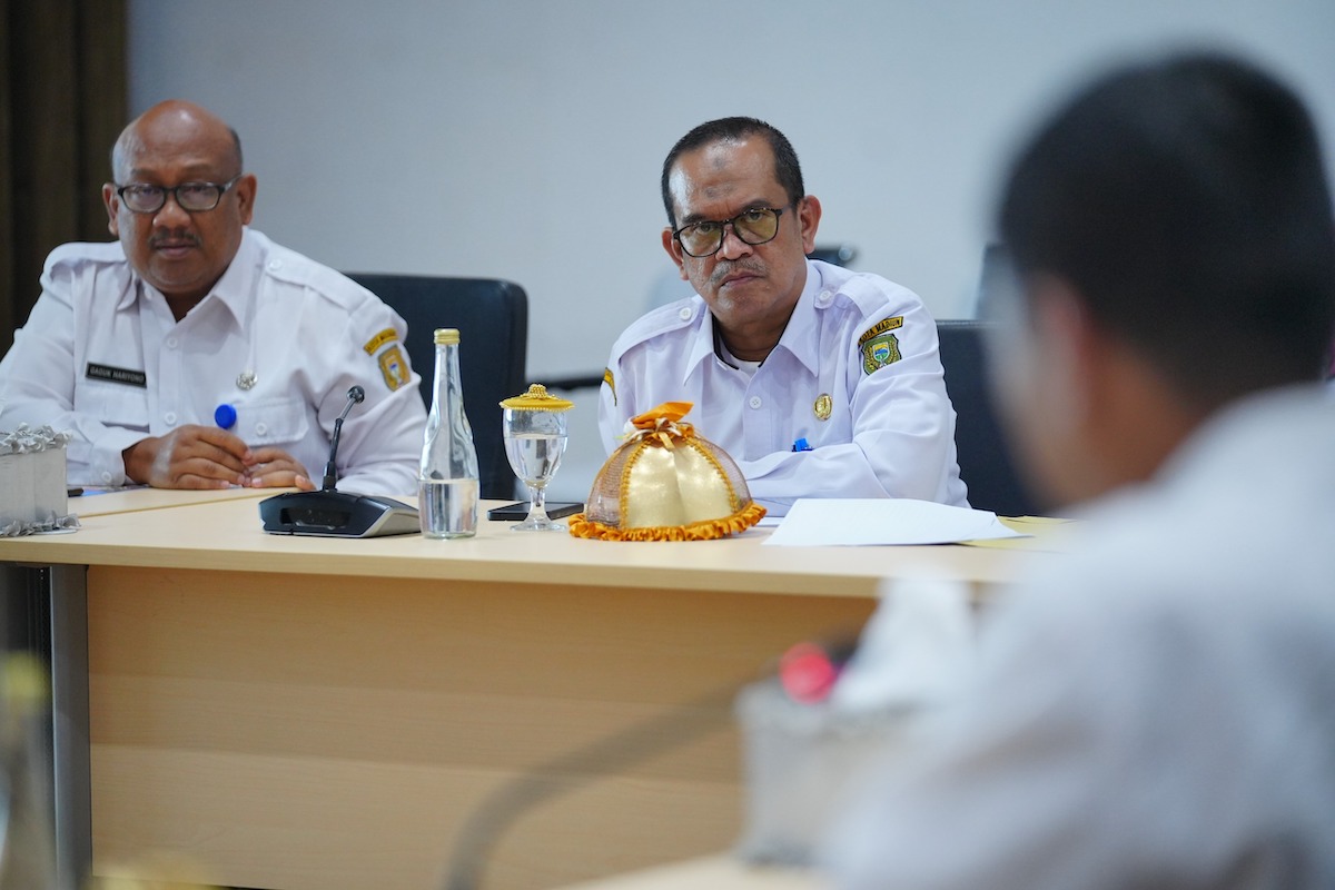 Foto 3 dari 8: Gelar Rakor Bersama Perwakilan BPK Jatim, Wali Kota Paparkan Pengelolaan Pajak dan Retribusi Daerah
