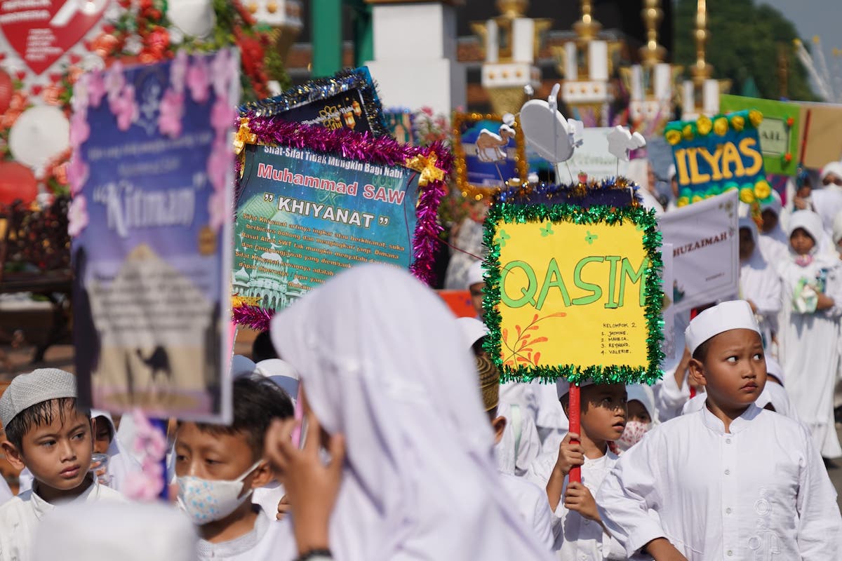 Foto 9 dari 9: Sebarkan Pesan Religi di Pawai Ta’aruf Safari Maulud Nabi