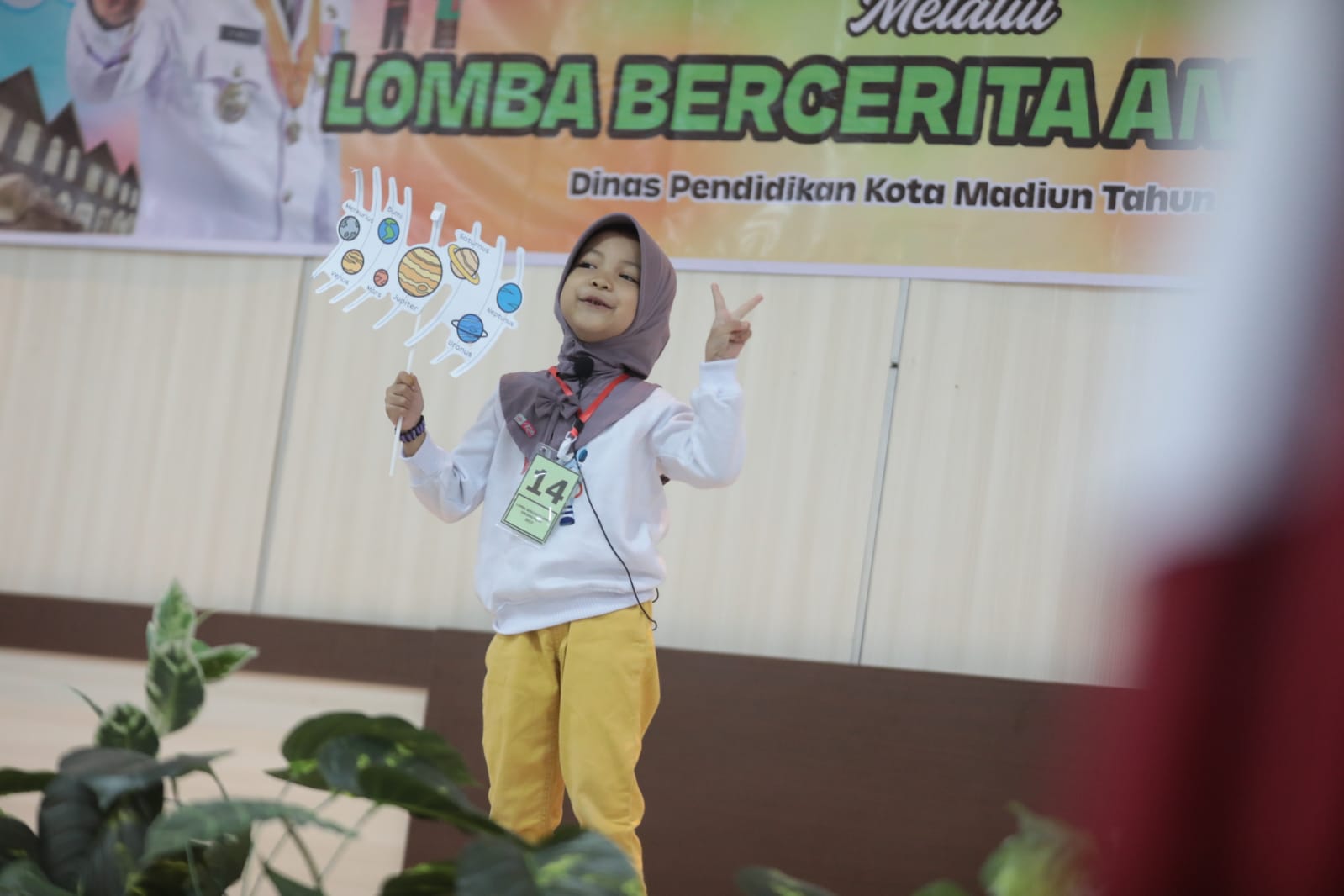 Foto 4 dari 10: Asah Keterampilan Motorik dan Tingkatkan Literasi Siswa PAUD, Dindik Kota Madiun Gelar Serangkaian Lomba