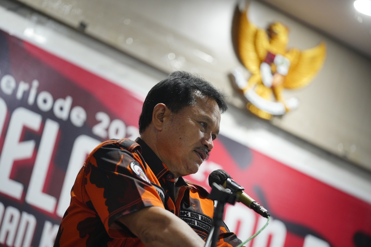 Foto 4 dari 8: Hadiri Pelantikan PAC Pemuda Pancasila, Wali Kota Harap Organisasi Semakin Solid