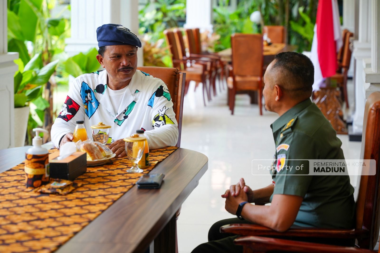 Foto 2 dari 5: Baru Menjabat Di Kota Madiun, Karumkit DKT Gelar Audiensi Dengan Wali Kota