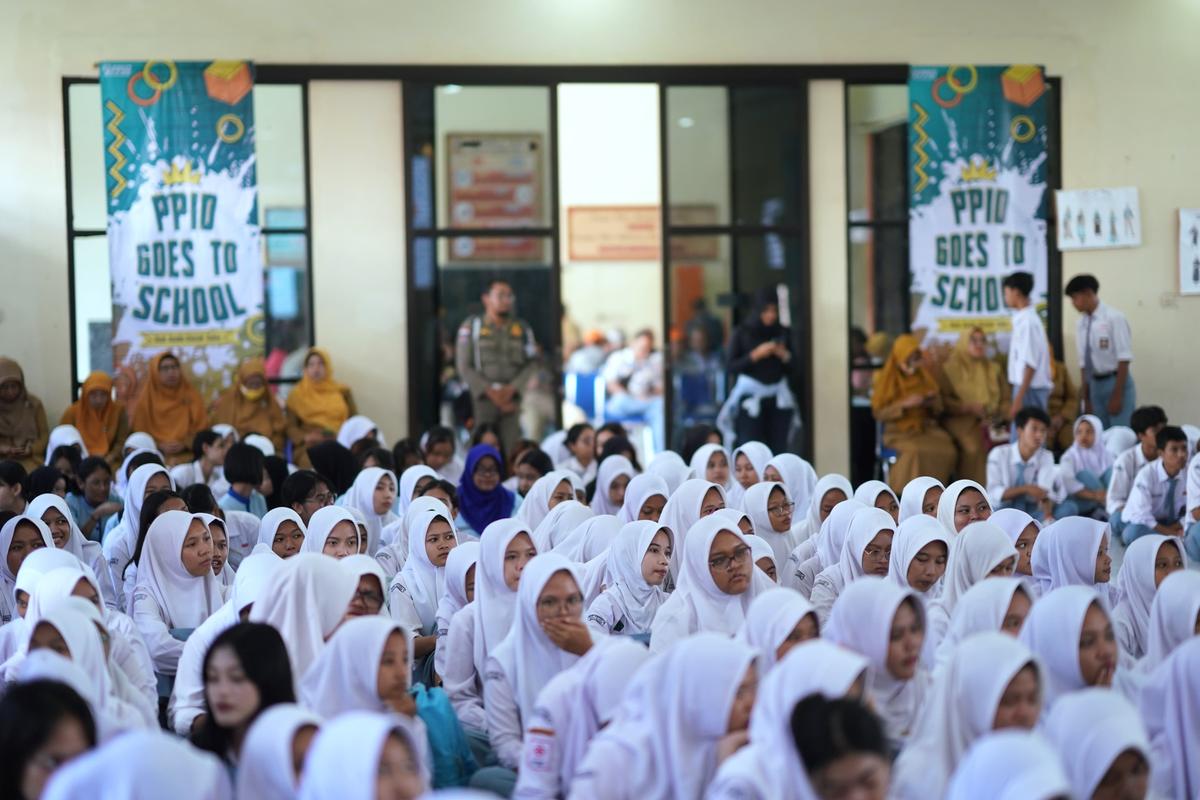 Foto 7 dari 9: Hadiri PPID Goes To School, Wali Kota Beri Semangat Dan Tantangan Untuk Generasi Muda