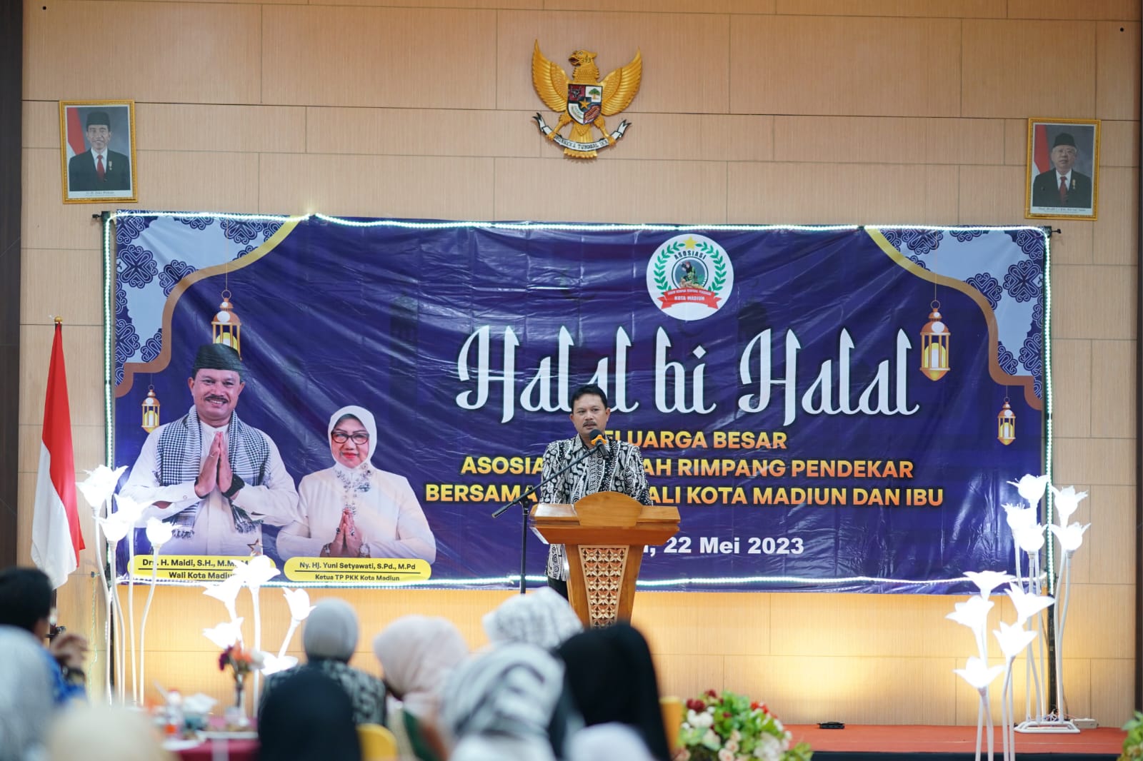 Foto utama berita: Halal bi Halal Bersama Keluarga Besar Asosiasi Rempah Rimpang Pendekar, Wali Kota Pesan Tetap Produktif