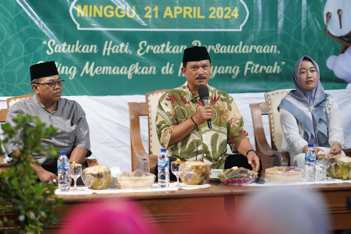 Hadiri Halal Bihalal Warga Jalan Sriti, Wali Kota Harap Beri Dukungan dan Masukan Sukseskan Pembangunan