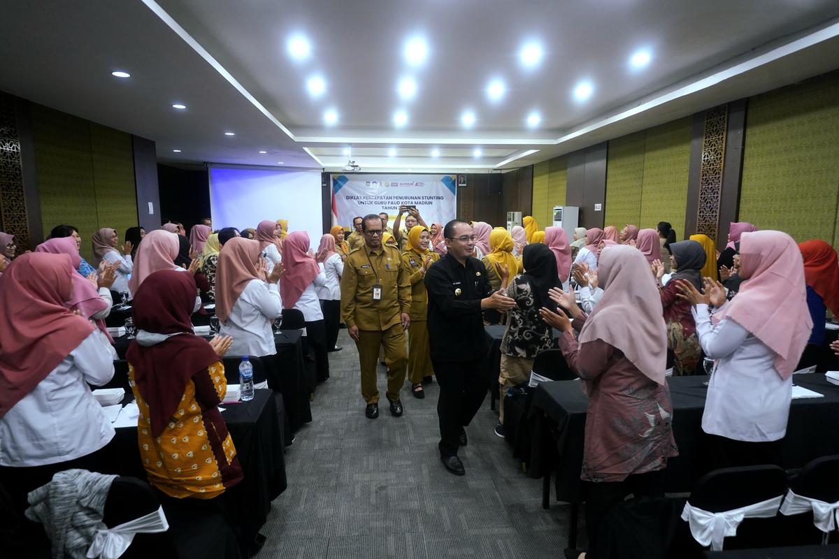 Foto 7 dari 12: Upaya Percepatan Penurunan Stunting, Pemkot Gelar Diklat Bersama Guru Paud