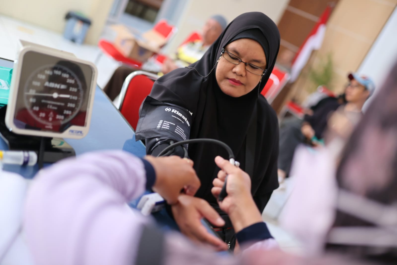 Foto 5 dari 5: Persiapan Ibadah Ke Tanah Suci, 152 Calon Jamaah Haji Kota Madiun Jalani Pemeriksaan Kesehatan