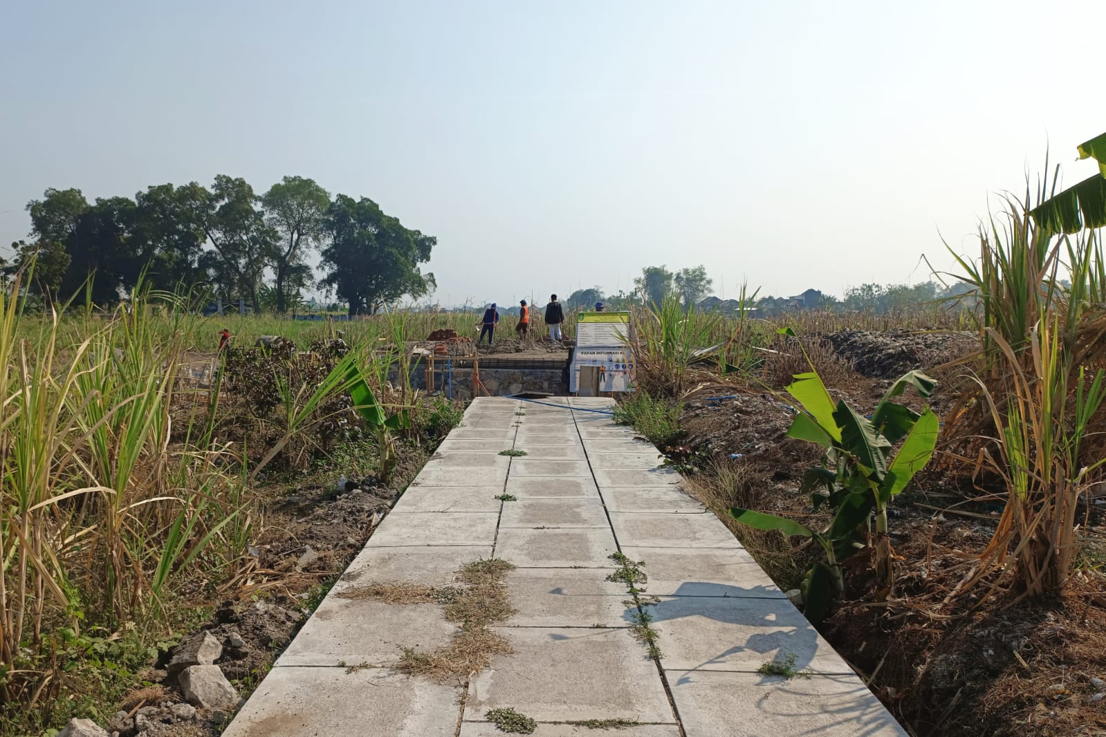 Foto 1 dari 5: Lengkapi Fasilitas Taman Banjarejo, Pemkot Tambah Pendopo Taman Sedoro