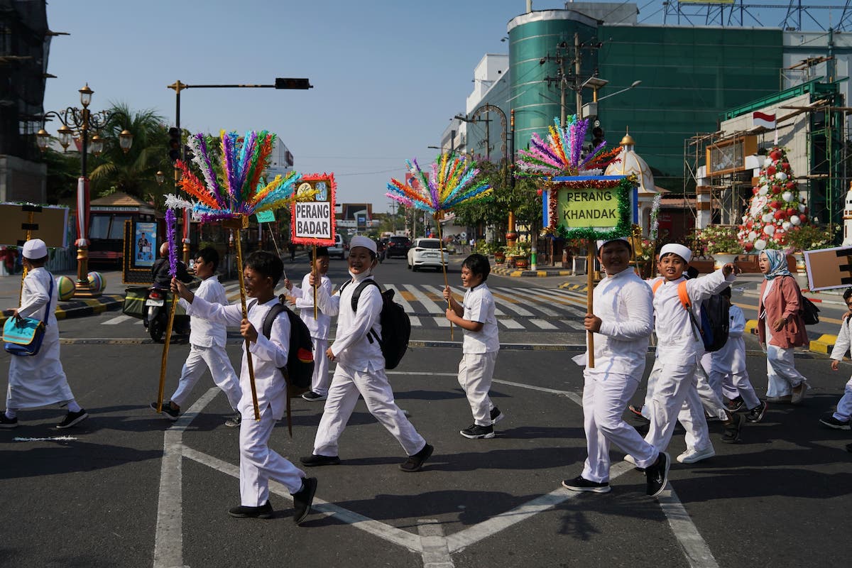 Foto 5 dari 9: Sebarkan Pesan Religi di Pawai Ta’aruf Safari Maulud Nabi