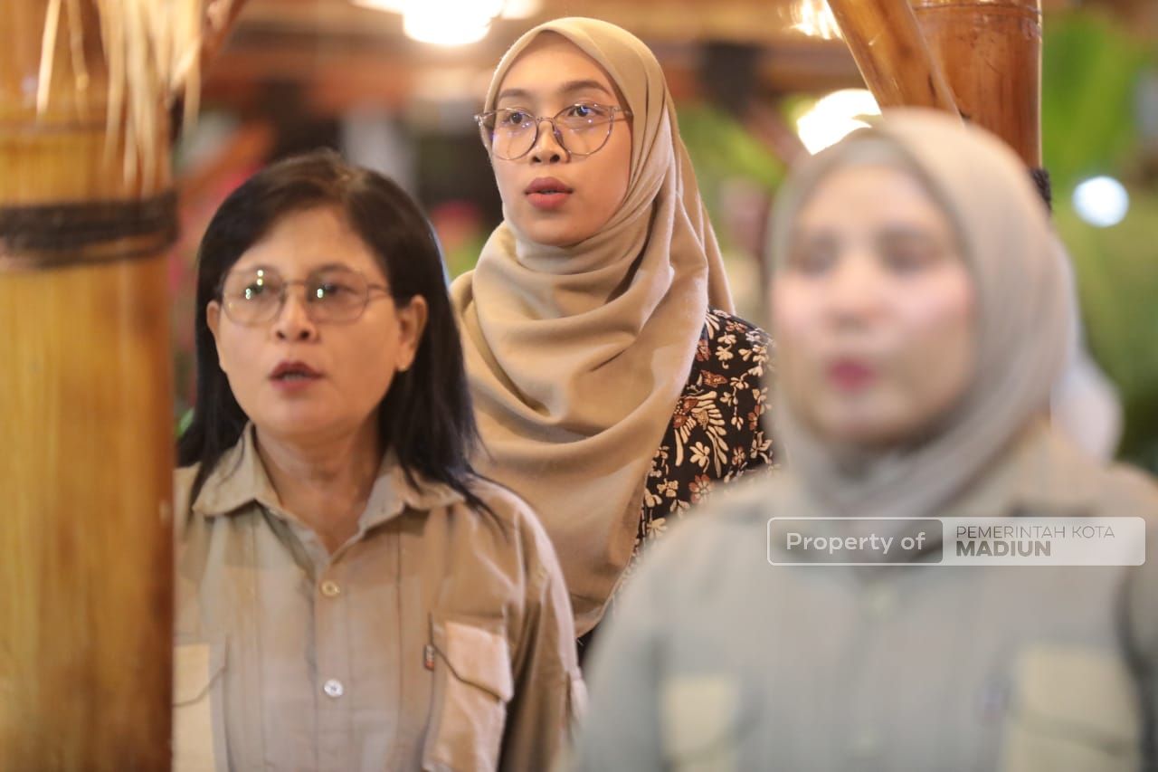 Foto 12 dari 13: Sambut Tim Verifikator Proklim, Wali Kota Optimis Kota Madiun Dapat Penghargaan Lagi