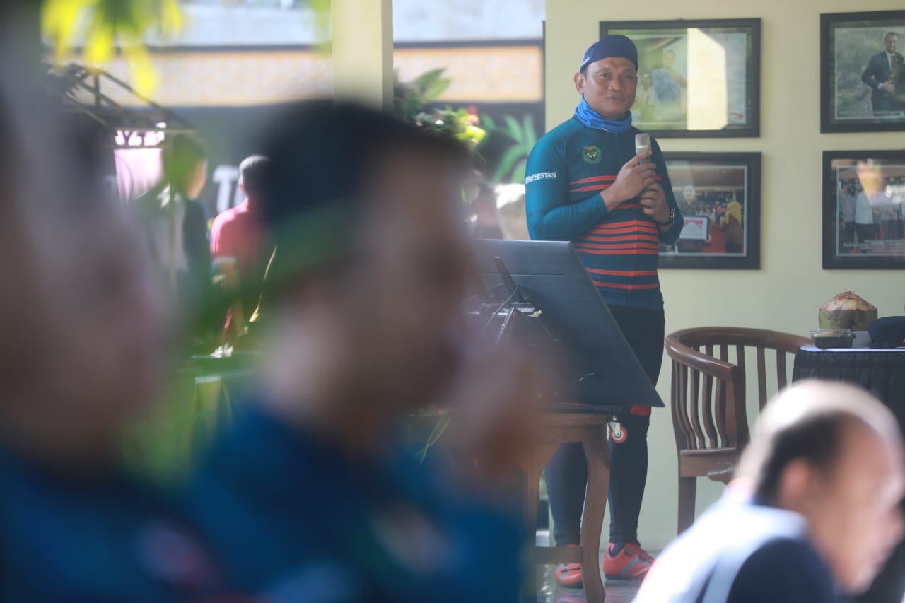 Foto 6 dari 16: Gowes Buka Event Jiwa Korsa BPSDMP PPI Madiun, Wali Kota Harap Masukan Untuk Pembangunan Kota