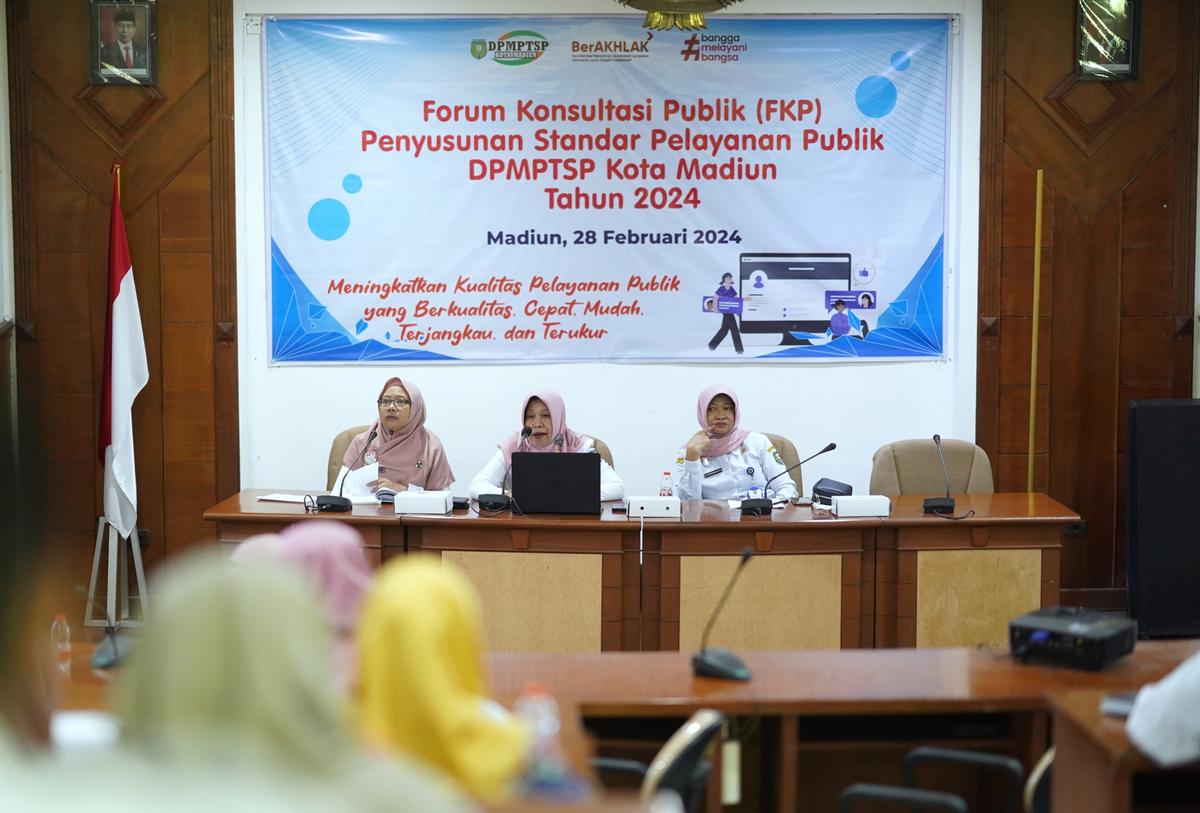 Foto utama berita: Optimalisasi Layanan Perizinan, DPMPTSP Gelar Forum Konsultasi Publik