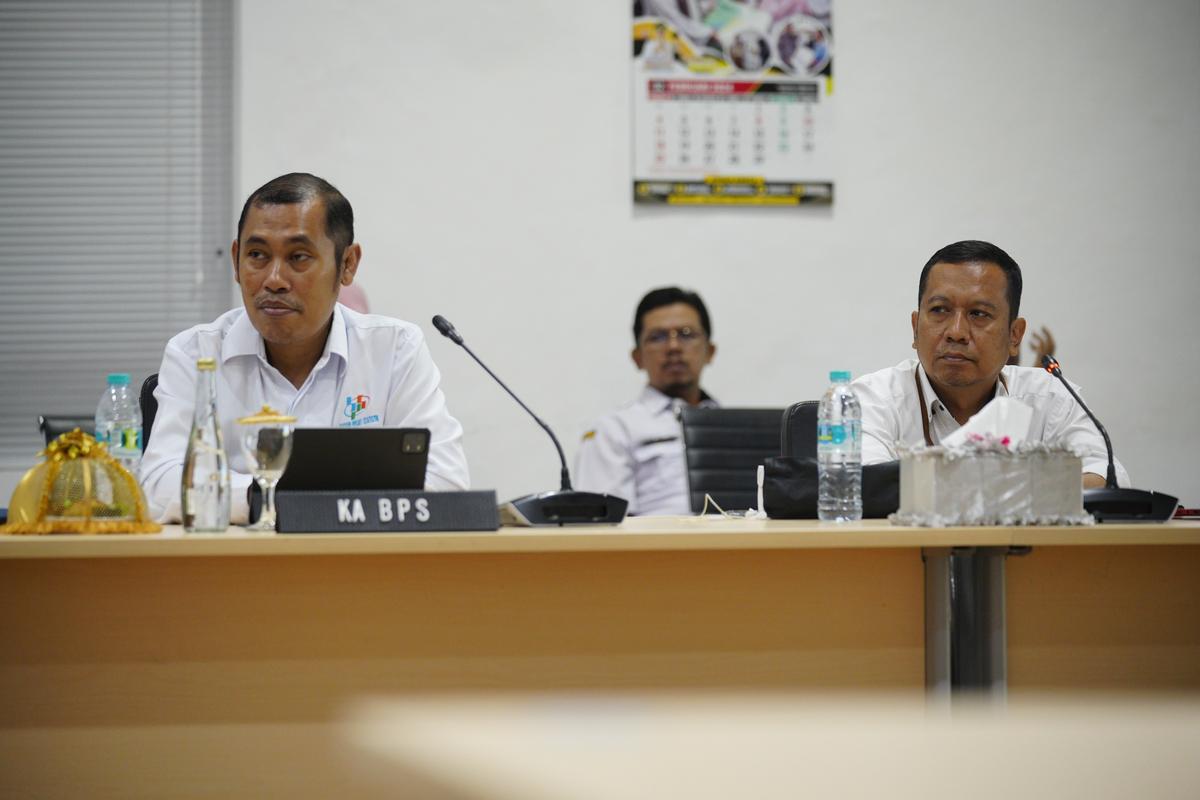 Foto 4 dari 8: Tingkatkan Kualitas Penyelenggaraan Statistik Sektoral, Dinas Kominfo Gelar Rakor EPSS
