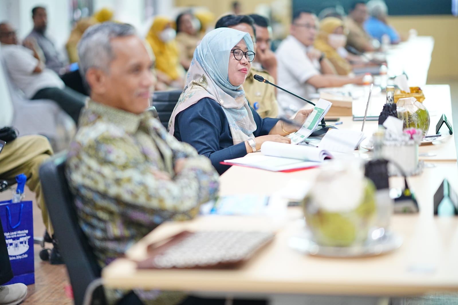 Foto 8 dari 10: TPID Gelar High Level Meeting Persiapkan Stok Kebutuhan Pokok Aman dengan Harga Stabil Jelang Ramadan