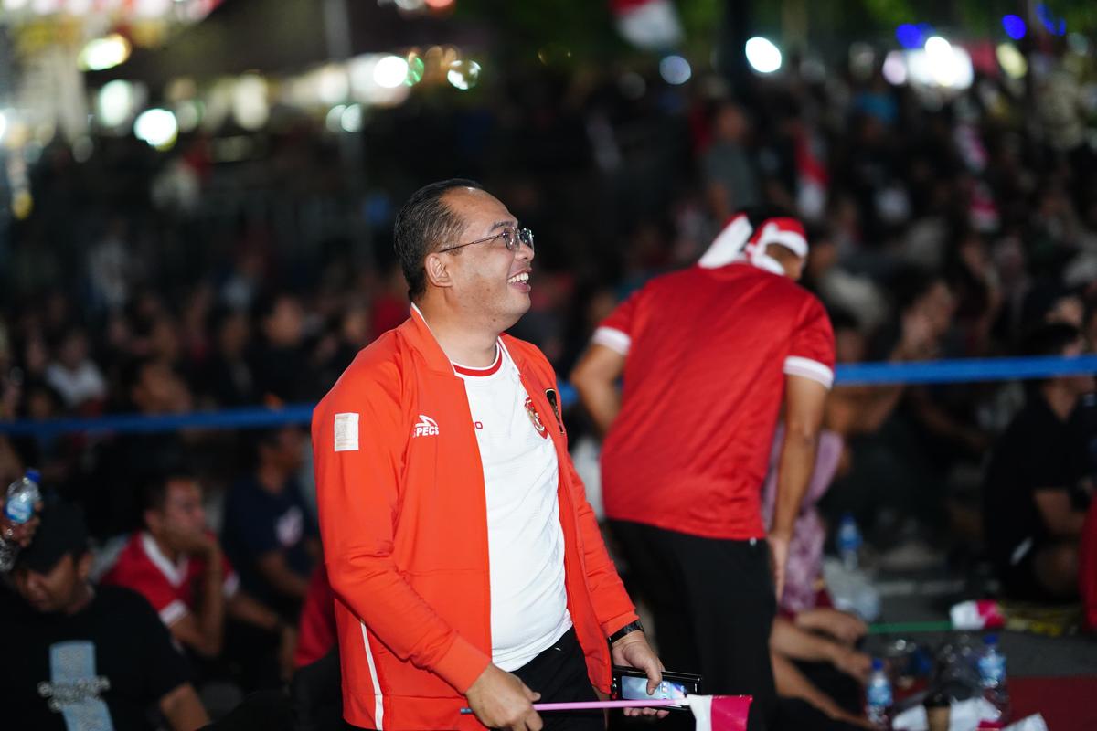 Foto 4 dari 9: Pemkot Gelar Nobar Berhadiah Sepeda, Pj Wali Kota: Antusias Masyarakat Luar Biasa