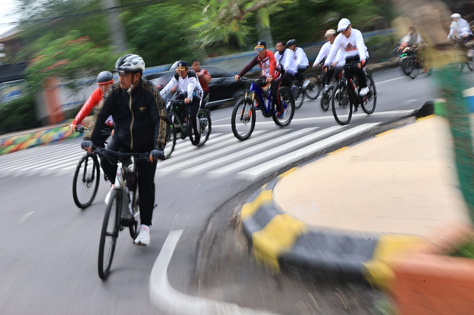 Gowes Disambung Apel Di Gedung Bersama, Wali Kota : ASN Melayani Masyarakat