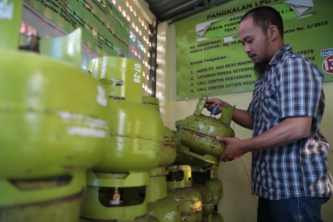 Pertamina Jamin Ketersediaan LPG 3 Kilogram  Aman