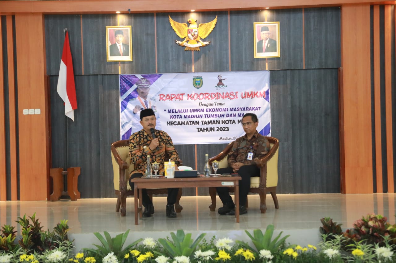 Foto 7 dari 9: Gelar Rakor UMKM di Kecamatan Taman, Wali Kota Harap Sesama Pelaku UMKM Rukun dan Tingkatkan Kualitas Produk