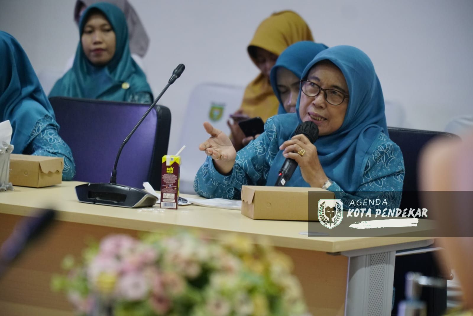Foto 14 dari 17: Tingkatkan Peran Perempuan Dalam Ketahanan Keluarga, Diskominfo Gelar Sarasehan Bersama Ketua TP PKK Dan Influencer