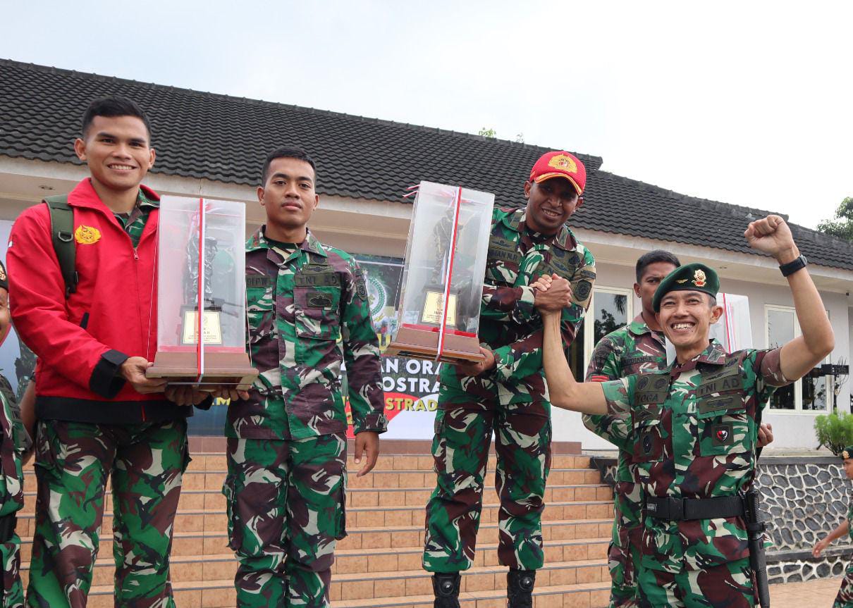 Foto 7 dari 7: Buktikan Ketangguhan, YPR 501 Bajra Yudha Borong Piala Tontangkas Tingkat Divisi 2/Kostrad