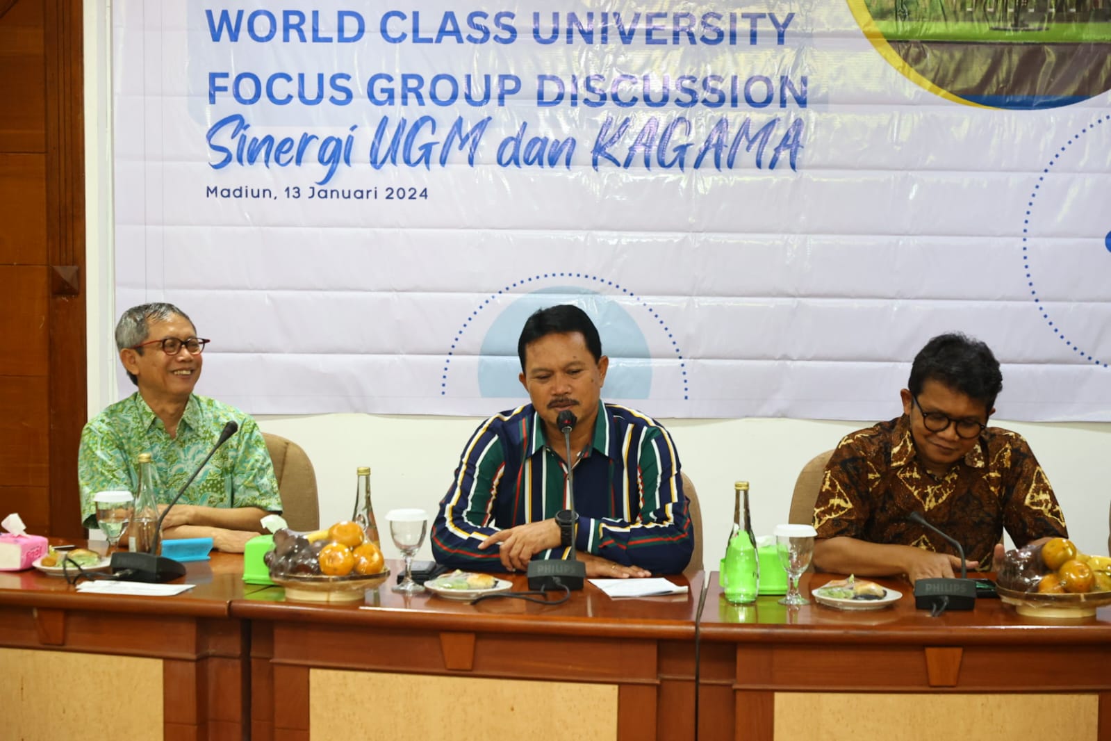 Foto 5 dari 6: Buka World Class University Focus Group Discuss Bersama Kagama, Wali Kota Sampaikan Pentingnya Pendidikan Agar Tak Jadi Korban Perubahan