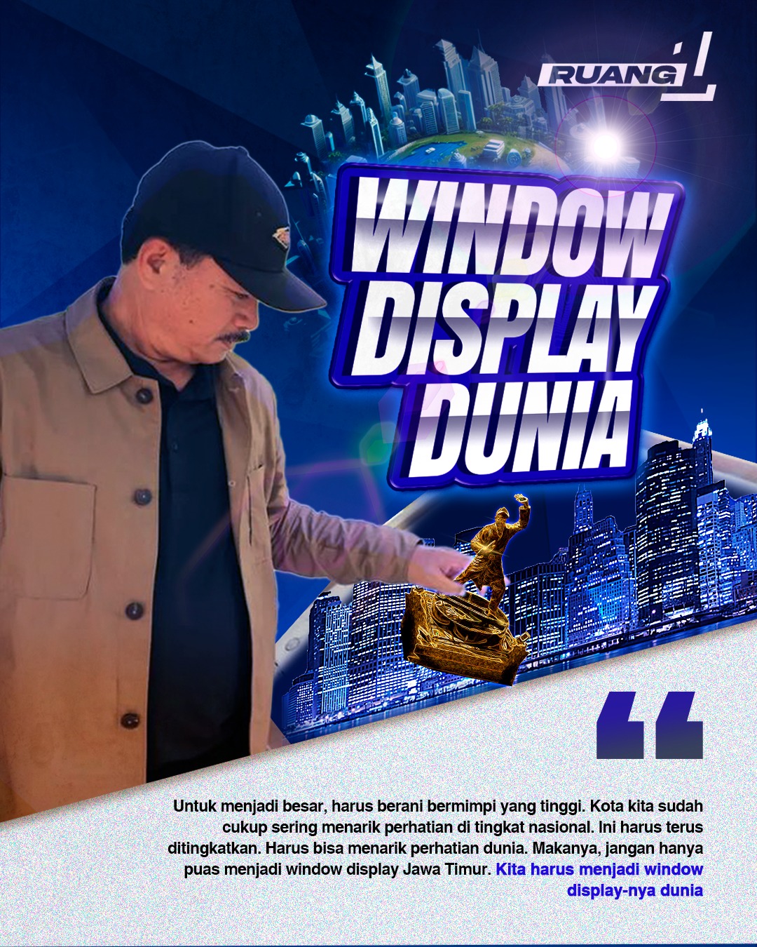 Foto utama berita: Window Display Dunia