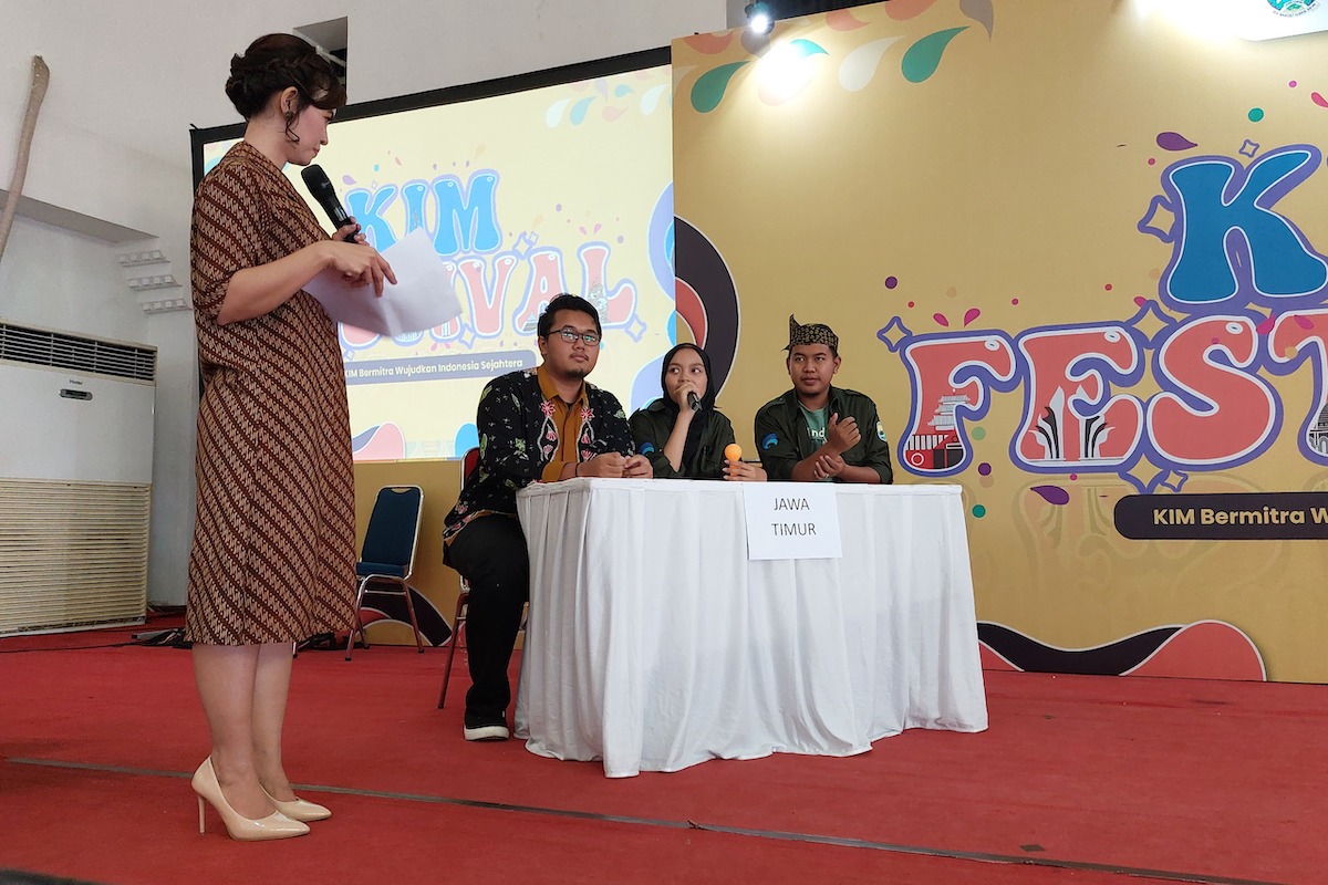 Foto 3 dari 4: KIM Pandan Arum Kelurahan Pangongangan Sabet Penghargaan KIM Kreatif di KIM Festival 2023