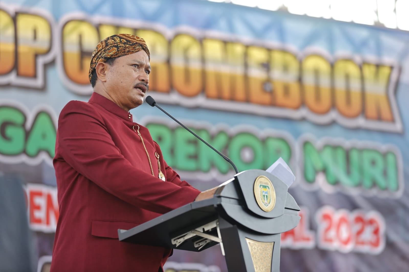 Foto 3 dari 7: Peringatan Hardiknas, Wali Kota: Kita Siapkan Generasi Emas 2045 Melalui Program Laptop