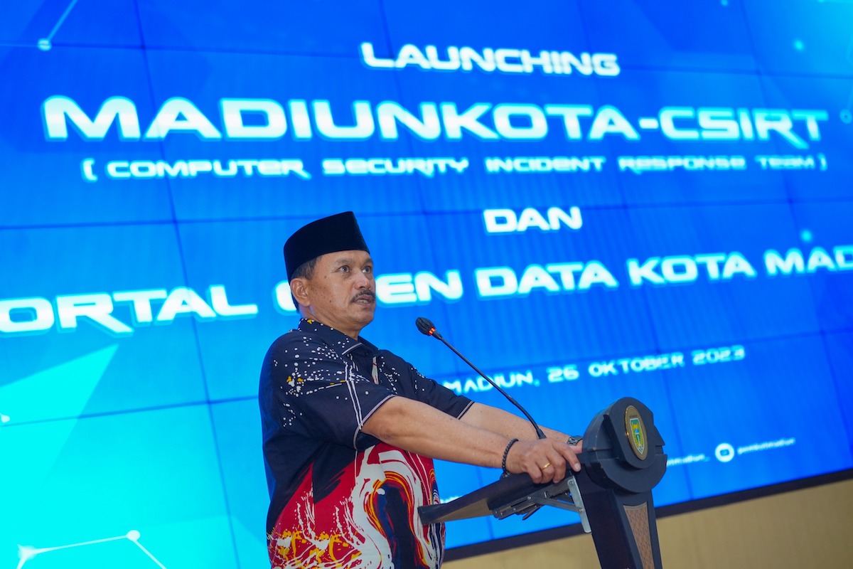 Foto 1 dari 9: Launching CSIRT dan Portal Satu Data, Wali Kota: Informasi Kita Permudah Tetapi Keamanan Kita Tingkatkan