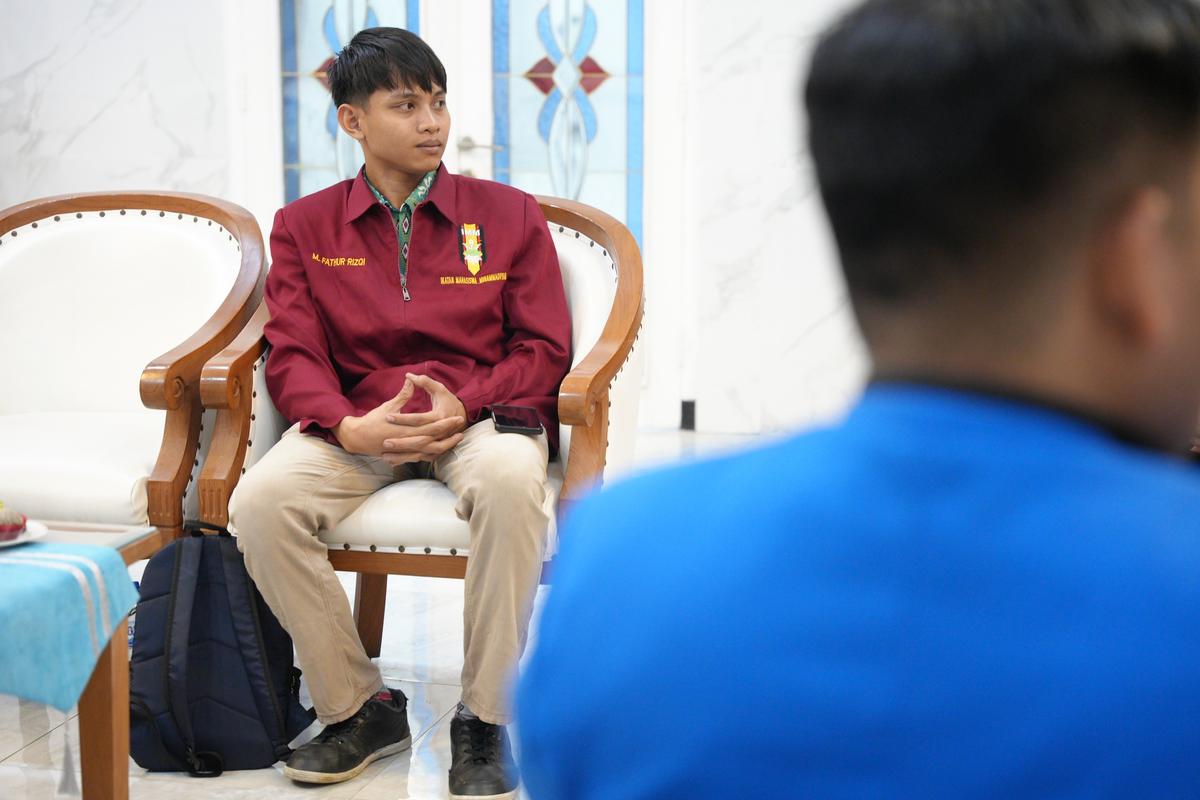 Foto 6 dari 7: Ingin Gelar Deklarasi Damai, Cipayung Plus Madiun Audiensi Dengan Pj Wali Kota