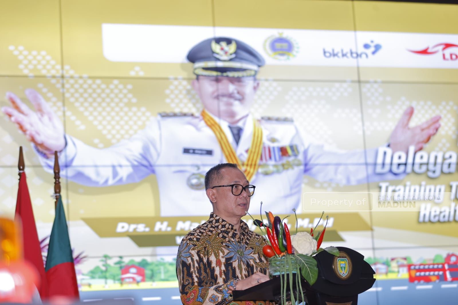 Foto 5 dari 9: Lawatan Delegasi Kenya dan Bangladesh di Kota Madiun Dimulai, Wali Kota Siap Berikan Pelayanan Terbaik