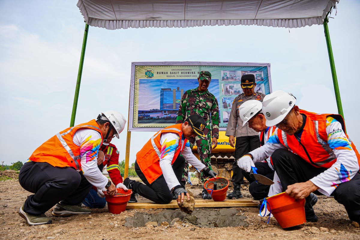 Foto 2 dari 5: Bakal Jadi RS ke-10 di Kota Madiun, RS Hermina Ditarget Beroperasi Juni 2024 Nanti