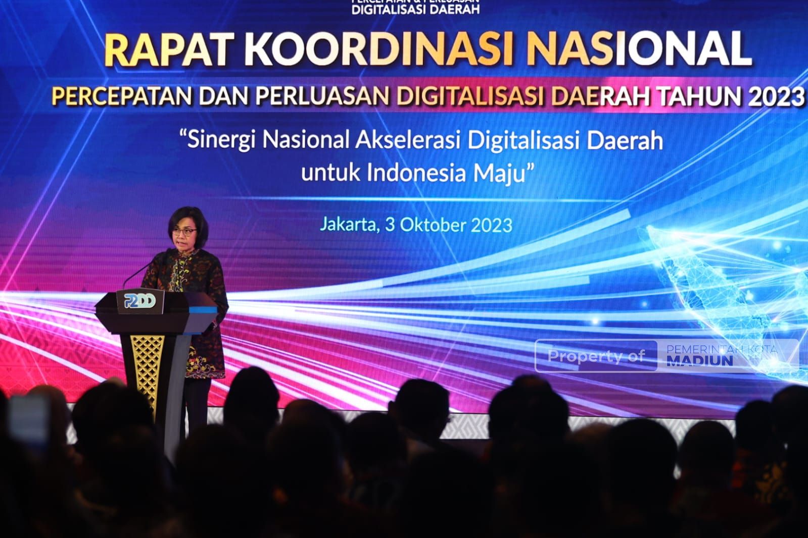Foto 1 dari 8: Hadiri Rakornas P2DD, Wali Kota Maidi: Kita Sudah Tancap Gas Digitalisasi Daerah