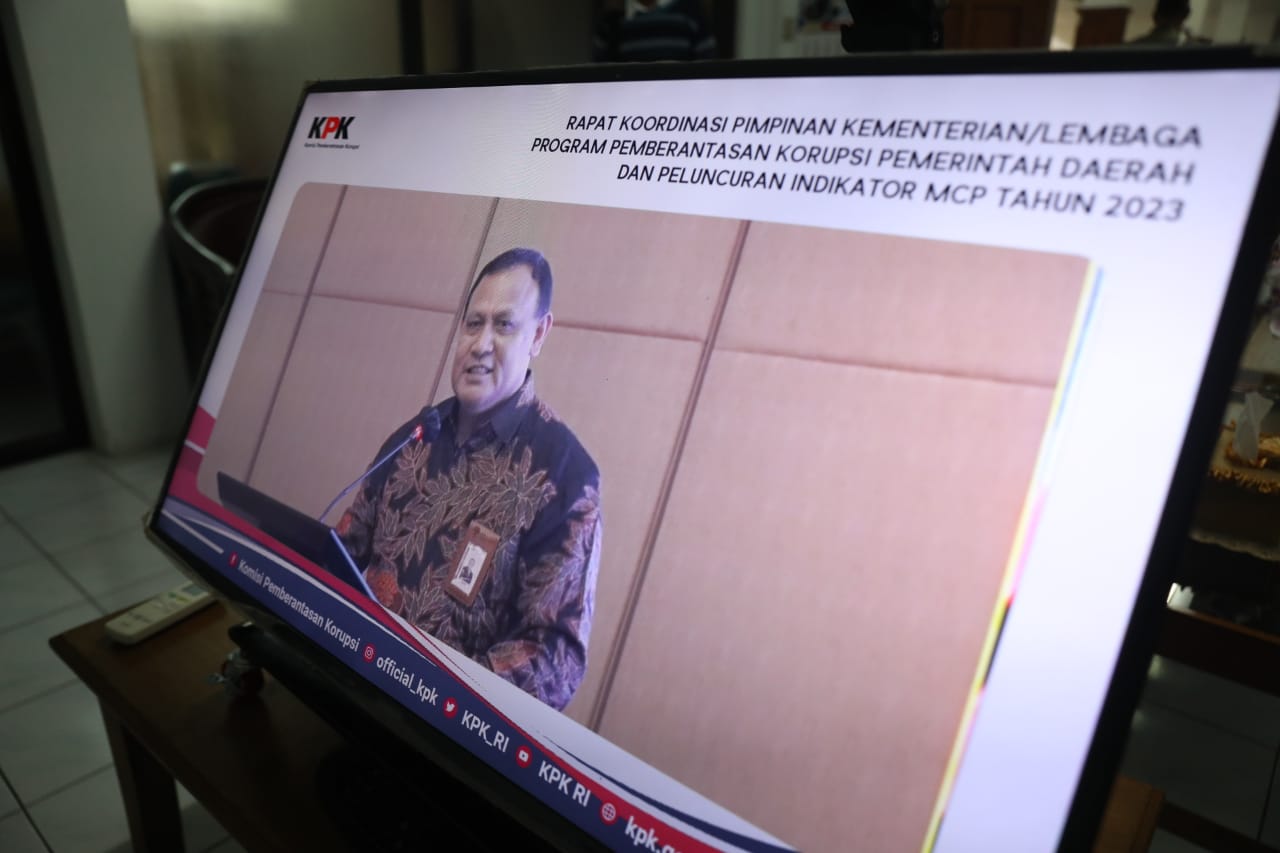 Foto 2 dari 4: Ikuti Rakor Pemberantasan Korupsi dan Indikator MCP, Wali Kota: Kita Sudah Maksimal Tinggal Sektor Retribusi yang Belum Sepenuhnya Secara Elektronik