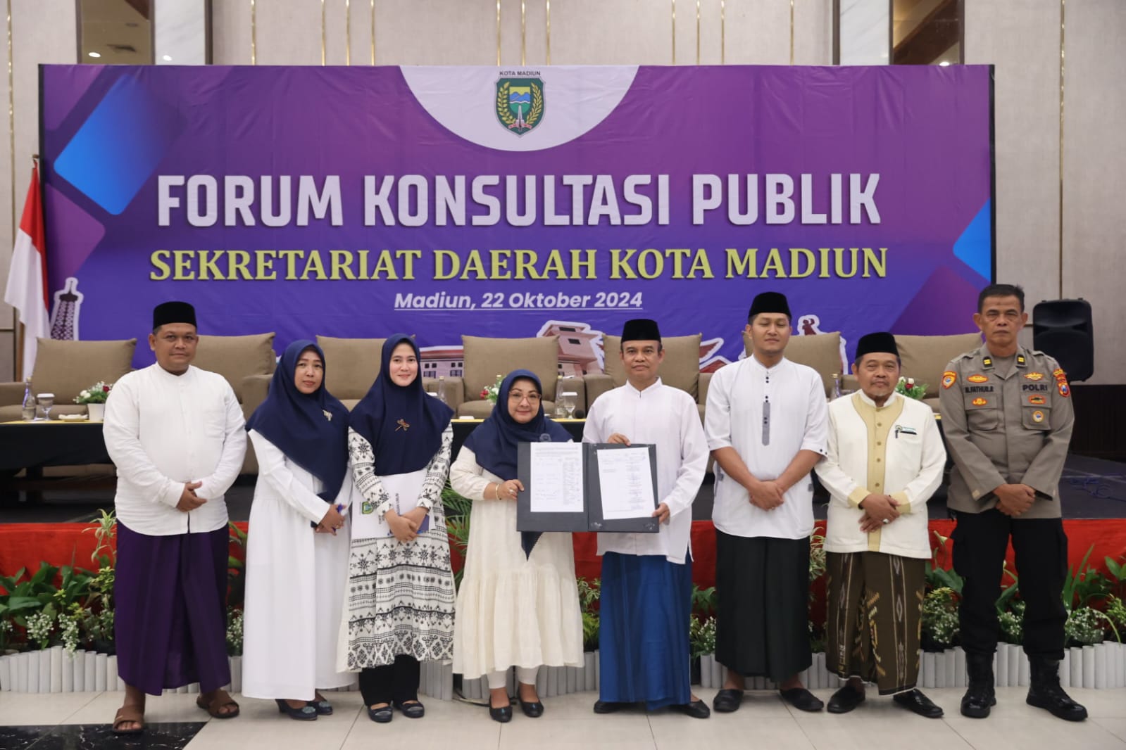 Foto 9 dari 9: Buka Forum Konsultasi Publik Setda Kota Madiun, Sekda: Jangan Hanya Seremonial Belaka
