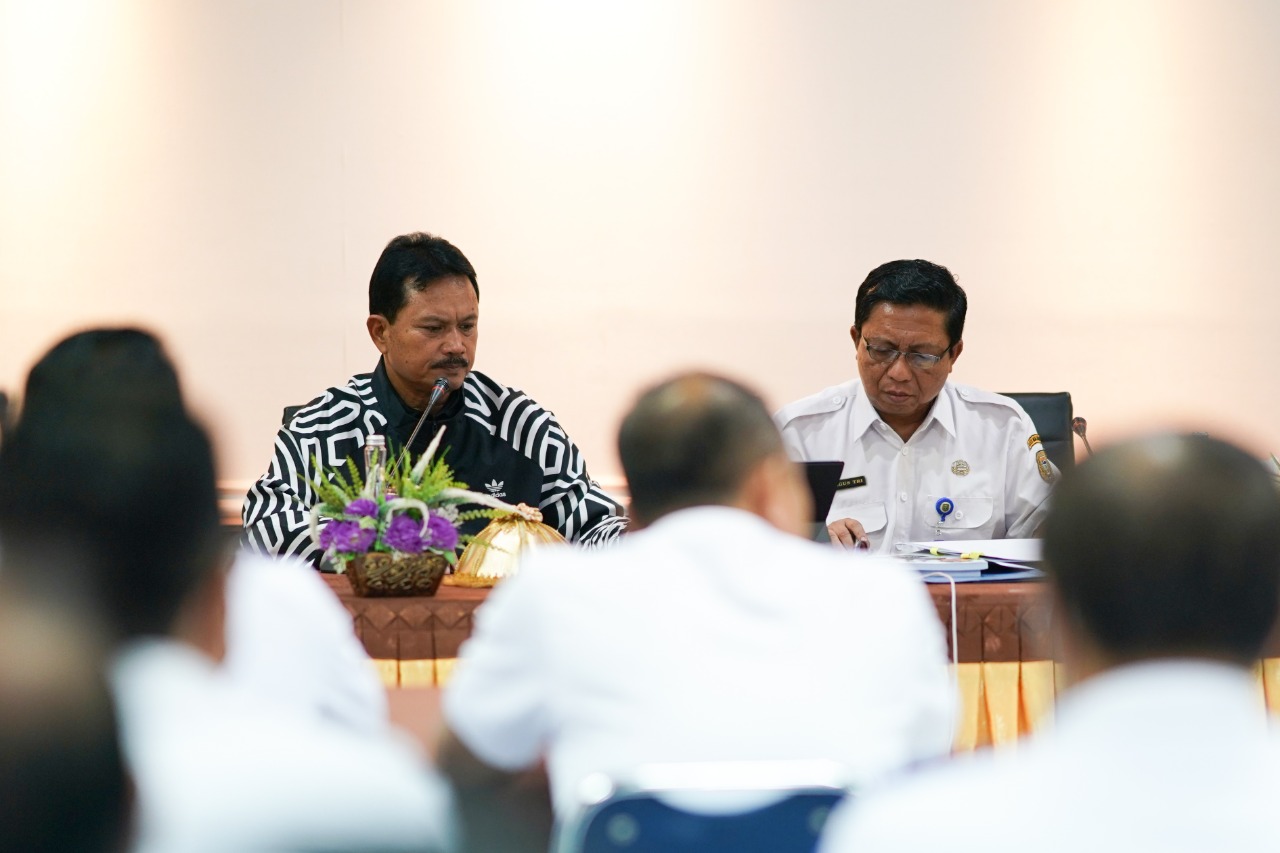 Foto 5 dari 10: Gelar Monev Pembangunan Daerah, Wali Kota Bahas Progres Sejumlah Proyek Strategis